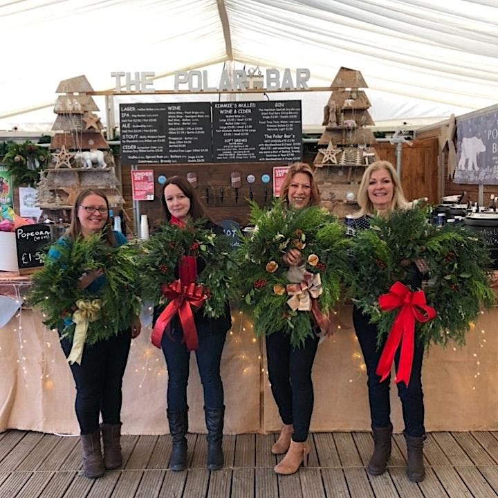 Wreath-making workshops at The Polar Bar, Calverley Grounds Tunbridge Wells, 5 December | Event in Royal Tunbridge Wells