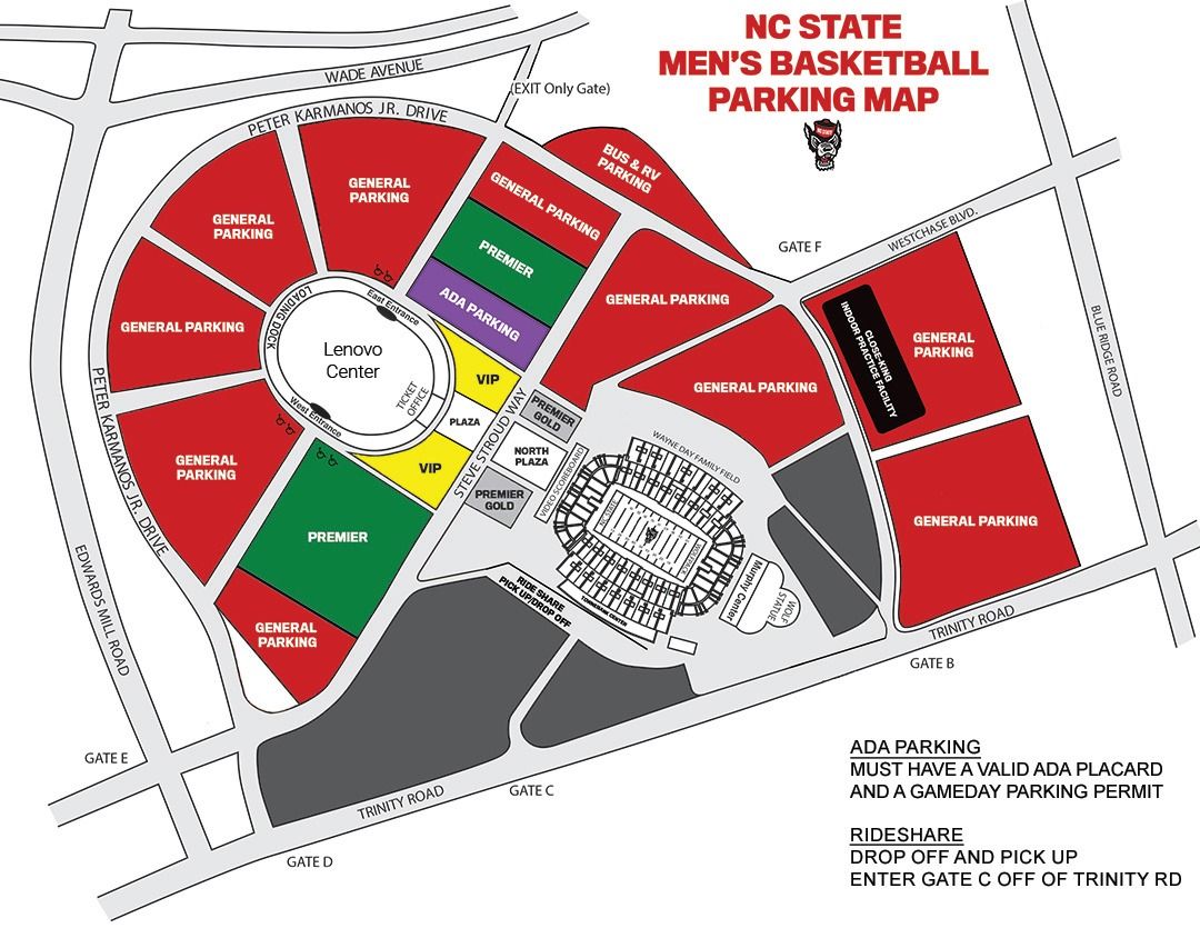 PARKING: Pittsburgh Panthers vs. North Carolina State Wolfpack, 24 October | Event in Pittsburgh | AllEvents