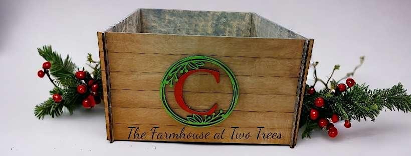 Two Trees DIY Class: Christmas Tree Collapsible Wood Collar Box, The ...