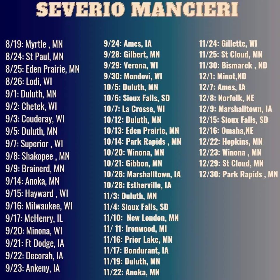 Severio Mancieri at Tannin , Tannin, Marshalltown, April 4 2024