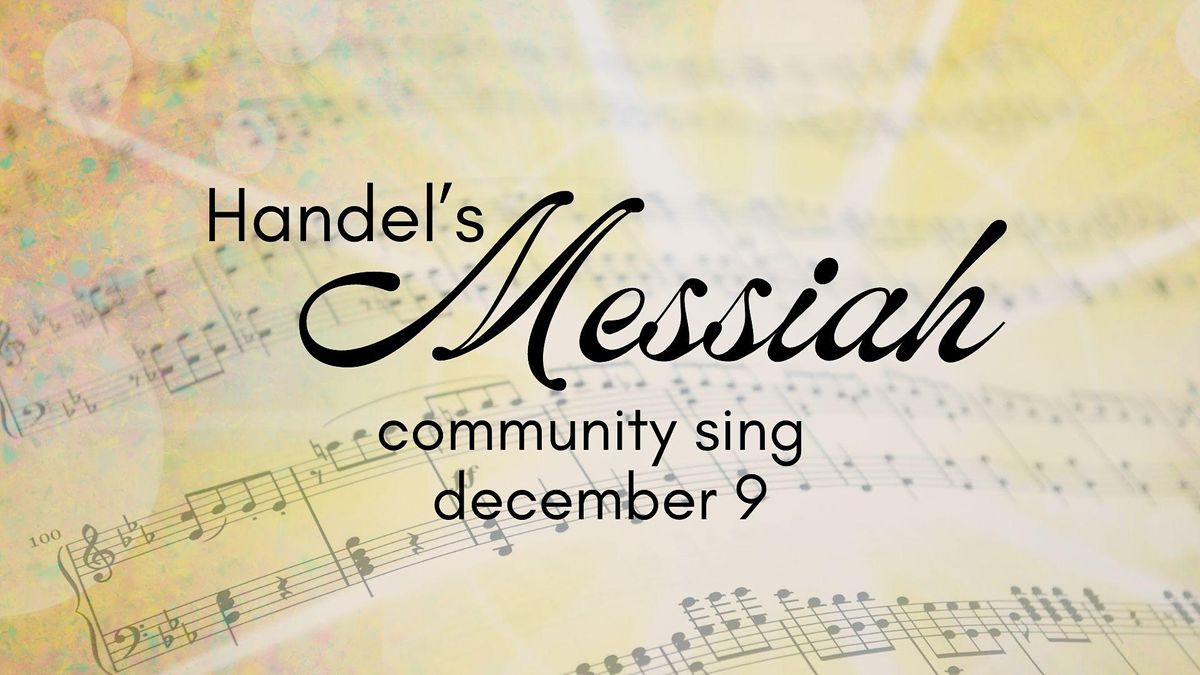 Handels Messiah Community Sing, Bear Creek United Methodist Church