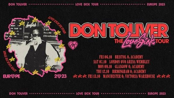 Don Toliver Manchester Tickets, 1 June | Event in Manchester | AllEvents