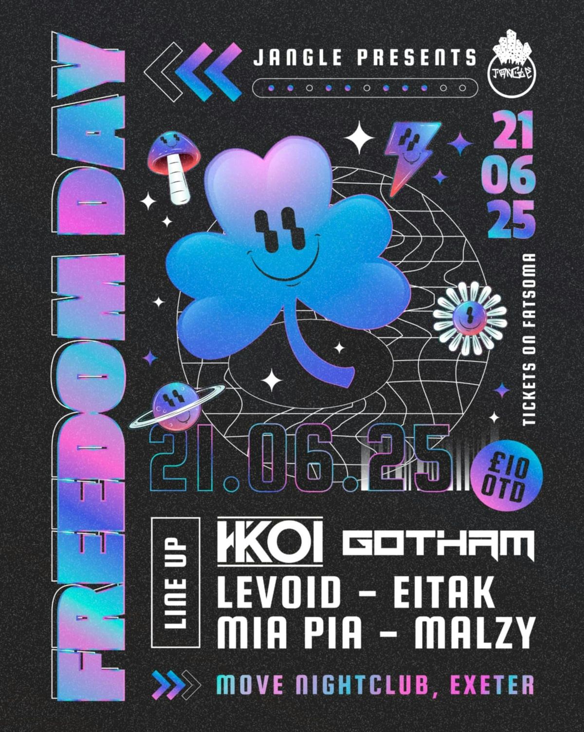 Jangle freedom day : GOTHAM / KKOI , 21 June | Event in Exeter | AllEvents