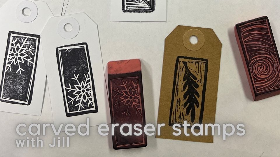 FULL: Carved Eraser Stamps with Jill (1pm), Mary Rose Collective ...