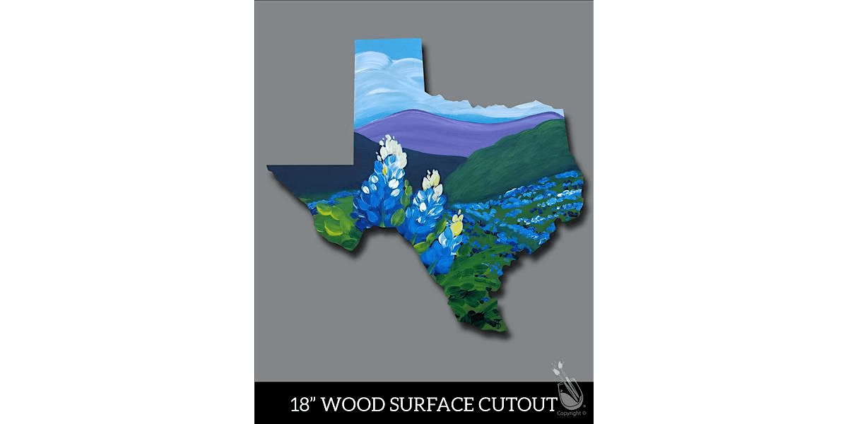 Don’t Mess With Texas Flowers - Paint and Sip in San Antonio | Classpop!TM