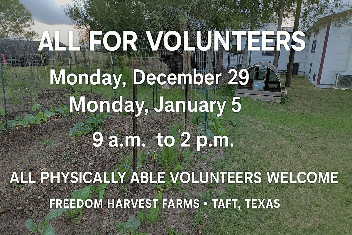 Call for Volunteers: Winter Garden Bed-Down