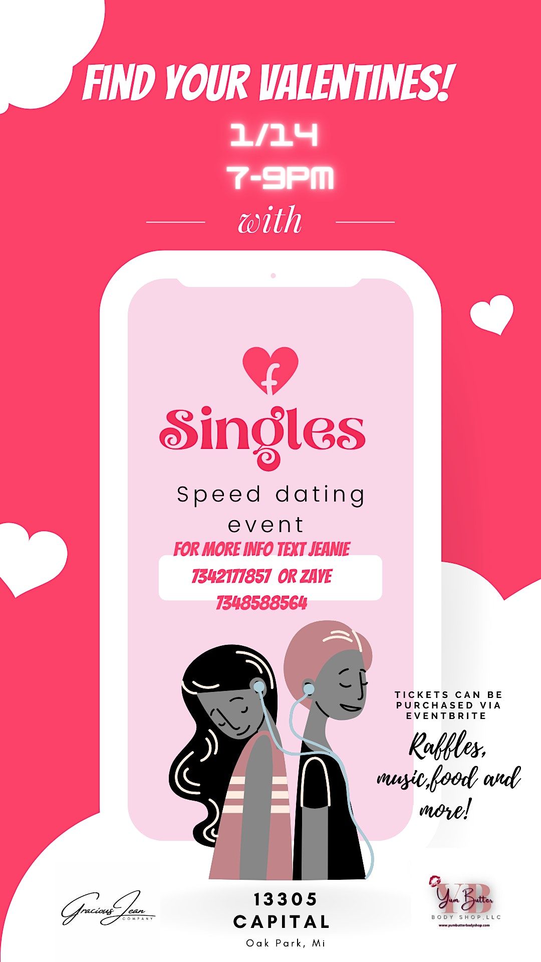 Find your Valentines, 13305 Capital Street, Oak Park, MI, USA, January