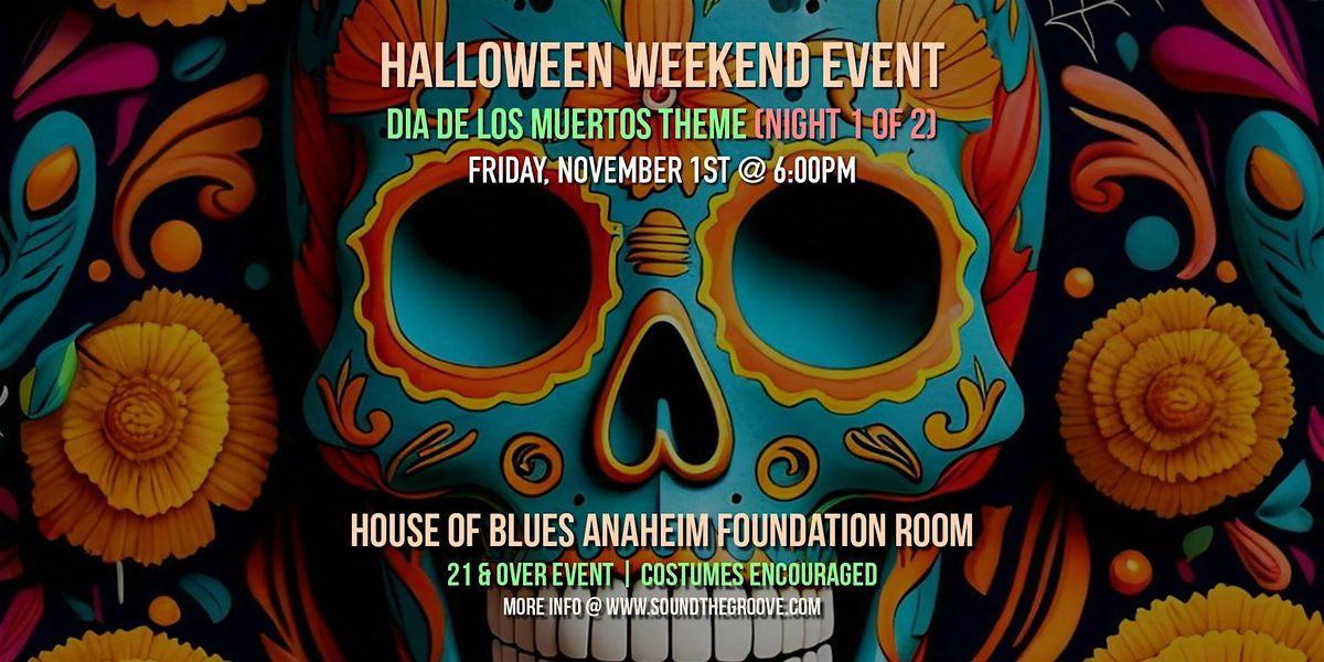 21+/ CarryOn Band, Halloween Weekend HOB Anaheims Foundation Room
