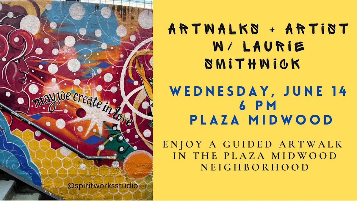 ArtWalks + Artist in Plaza Midwood with Laurie Smithwick, 1225 Thomas