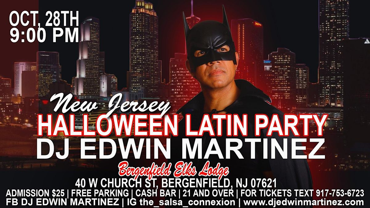 New Jersey Halloween Latin Party, Elks Lodge, Bergenfield, October 28