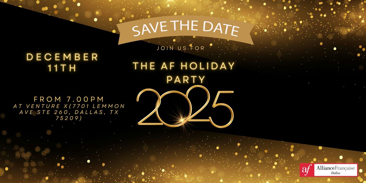 The Alliance Française Holiday Party, 11 December | Event in Dallas | AllEvents