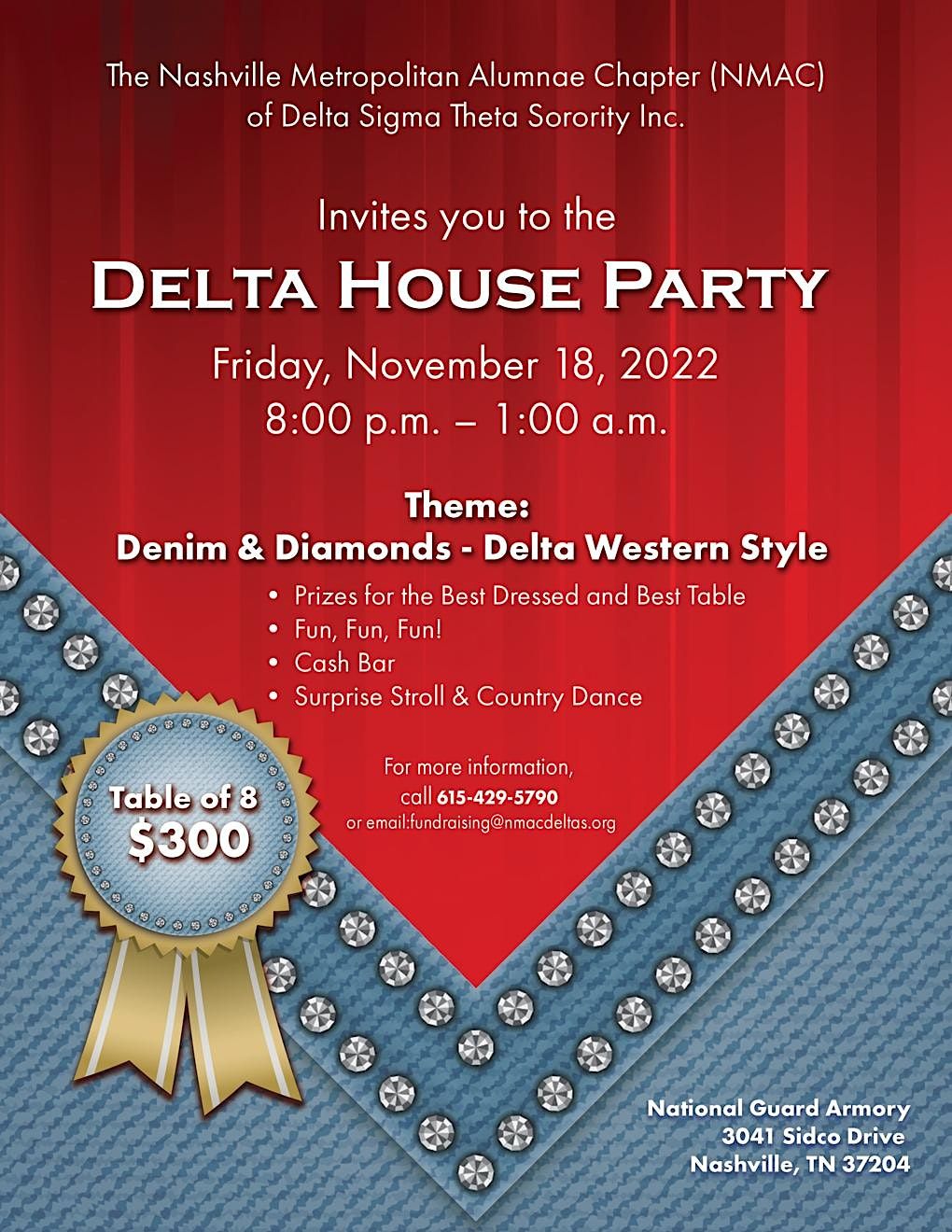 NMAC Delta Sigma Theta Sorority Inc Delta House Party TN National nmac-delta-sigma-theta-sorority-inc-delta-house-party-tn-national
