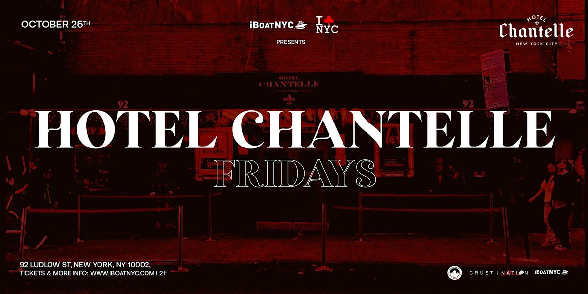 Fridays & Saturdays at Hotel Chantelle - Hip-Hop & R&B Rooftop Party NYC | Event in New York | AllEvents