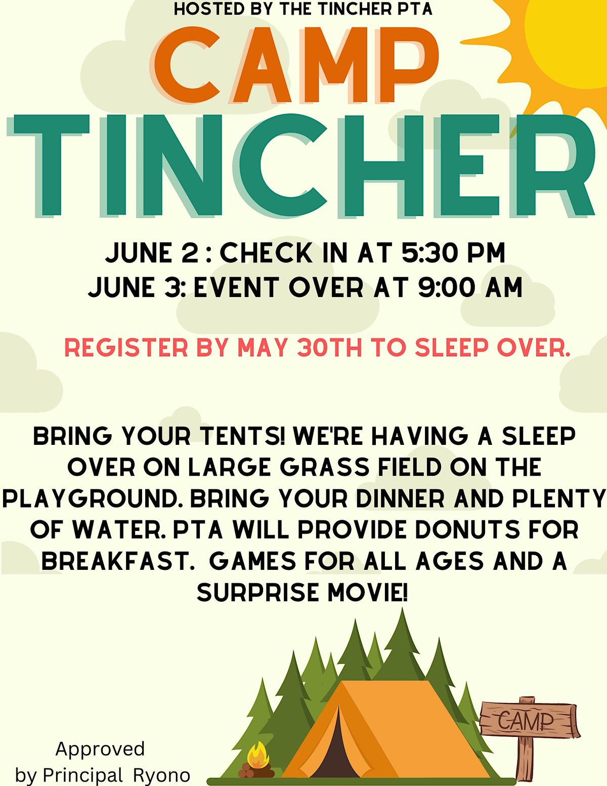 Camp Tincher 2023, Tincher Preparatory School, Long Beach, 2 June to 3