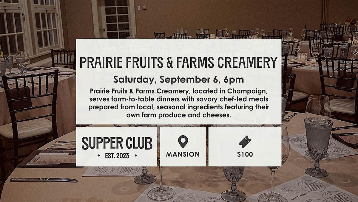 Supper Club — Sept. 6, 6 September | Event in Monticello | AllEvents