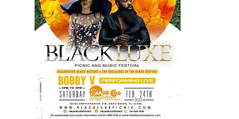 3rd Annual BlackLuxe Picnic @2pm to 9pm, 24 February | Event in Boca Raton | AllEvents