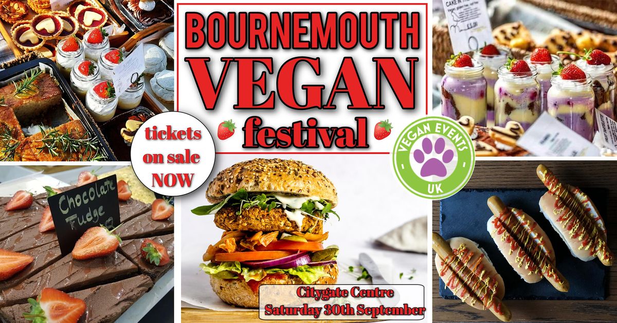 Bournemouth Vegan Festival 2025, Citygate Centre, 30