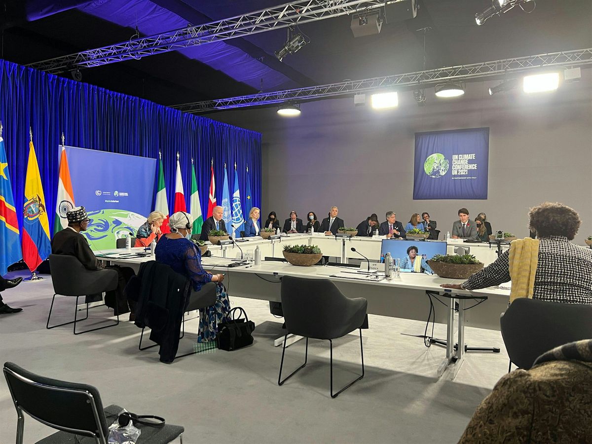 United Nations Climate Change Conference (COP26), Glasgow, March 26