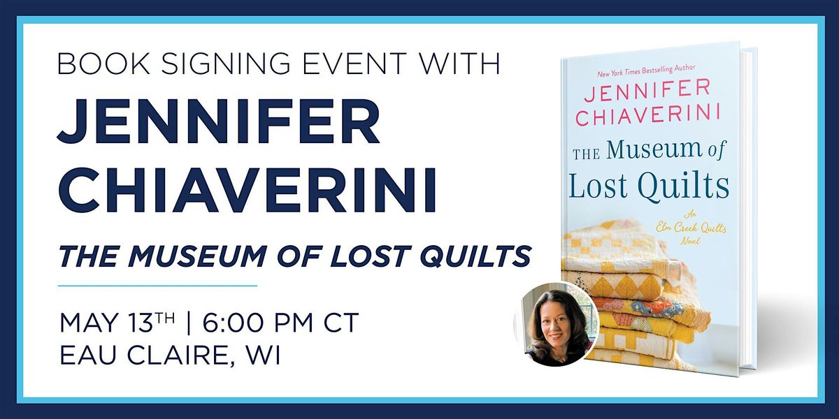 Book Discussion & Signing Event with Jennifer Chiaverini, BooksA