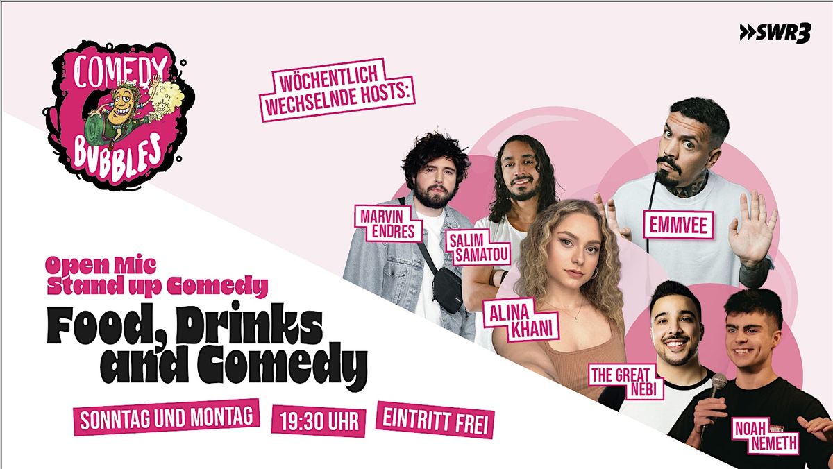 Stand-Up Comedy, Open Mic in Stuttgart mit Food & Drinks | Event in Stuttgart | AllEvents