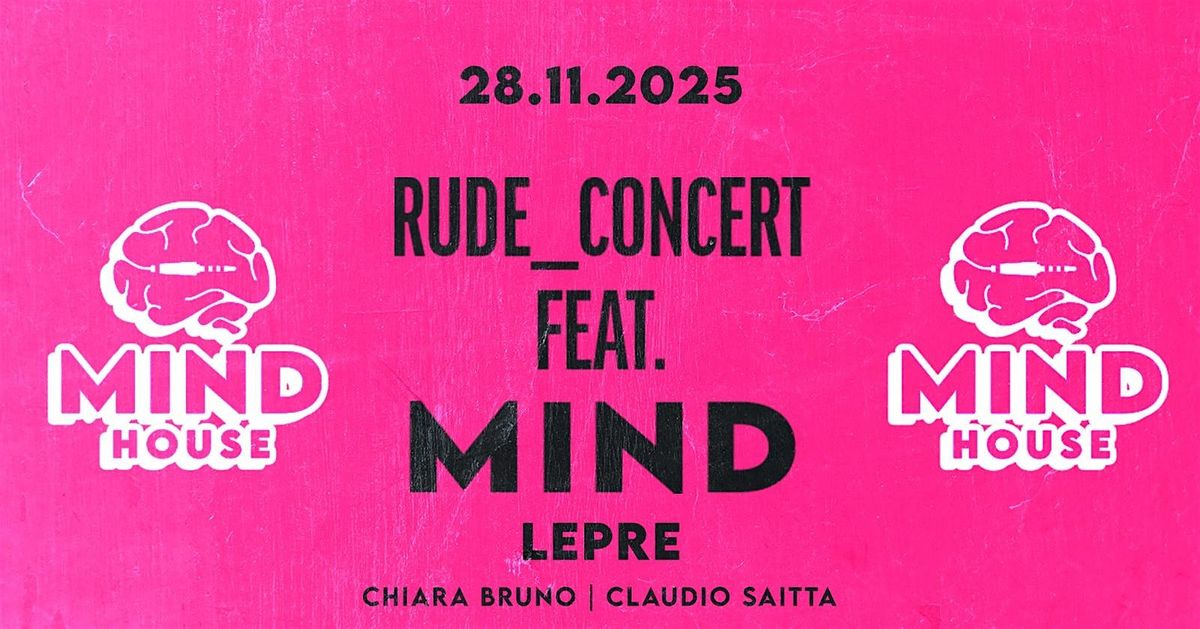 RUDECONCERT @ MIND HOUSE - LEPRE, CHIARA BRUNO, CLAUDIO SAITTA | Event in Palermo | AllEvents