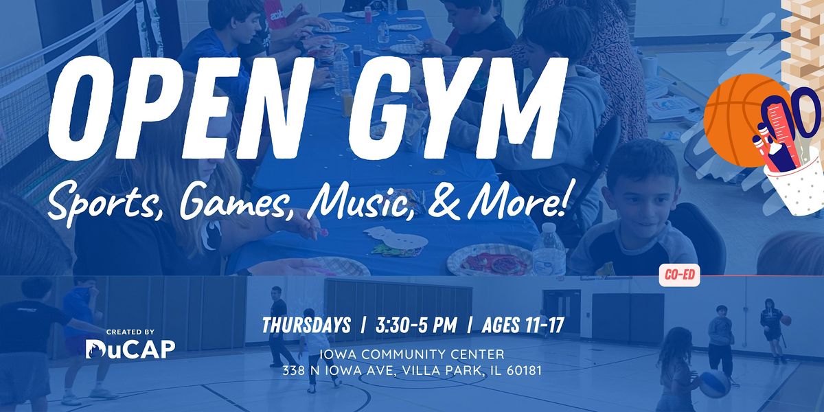 Open Gym (Iowa Community Center Villa Park), Iowa Community Center