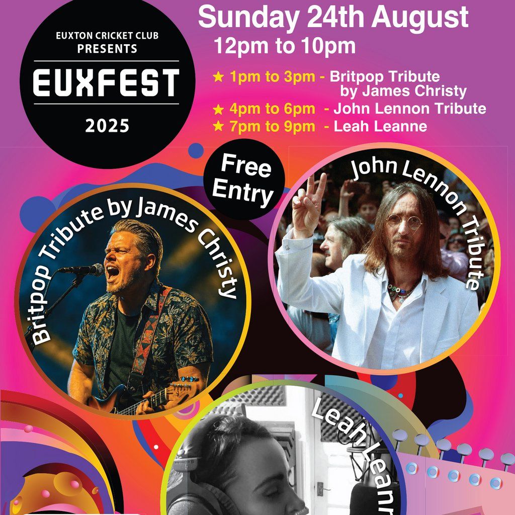 Euxfest Music & Comedy Festival at Euxton Cricket Club, 24 August | Event in Chorley | AllEvents