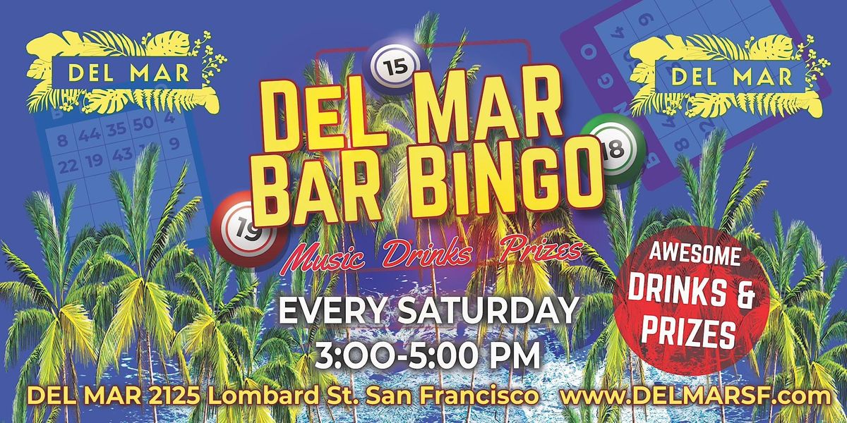 Bar Bingo @ Del Mar SF | Event in San Francisco | AllEvents
