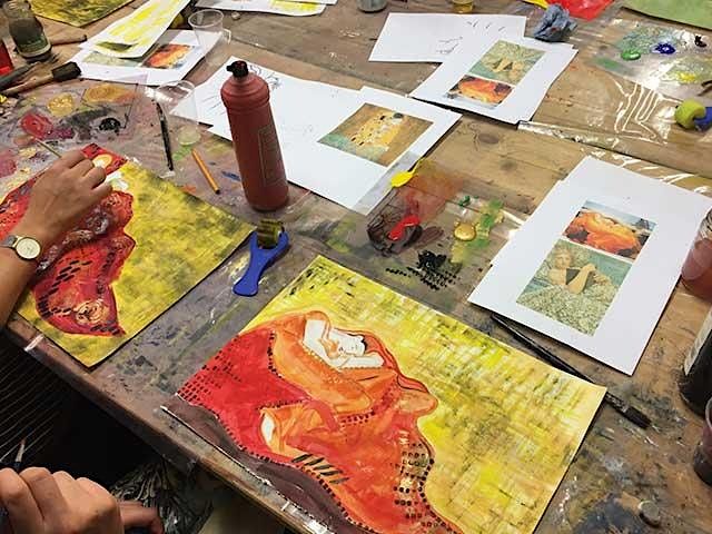 DRINK AND DRAW - KLIMT