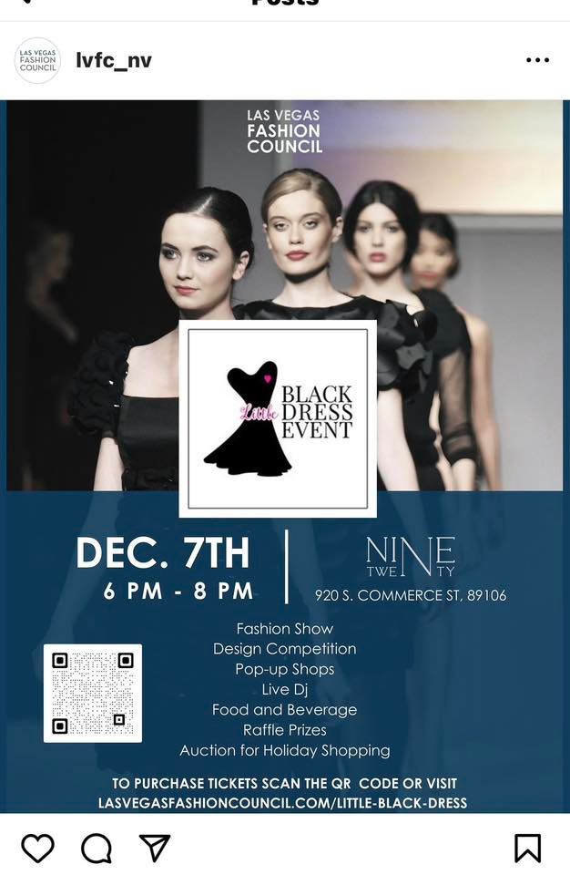 Little Black Dress Design Competition, 920 S. Commerce Street Gallery