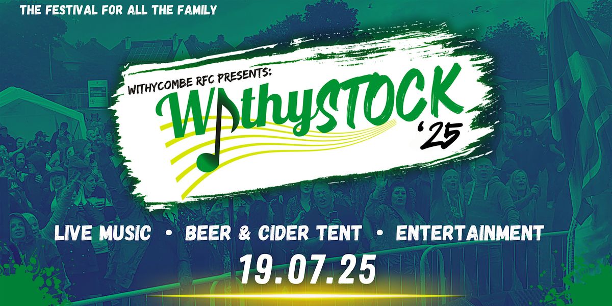 Withycombe RFC Presents: WithyStock '25, 19 July | Event in Exmouth | AllEvents