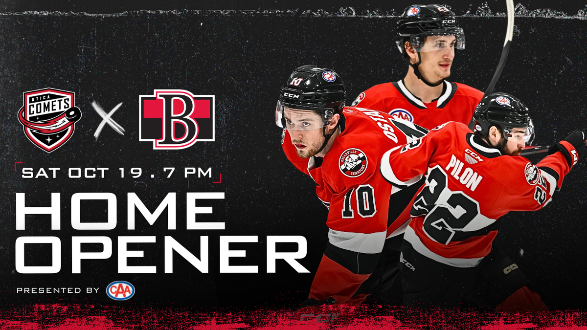 Utica Comets at Belleville Senators at Canadian Tire Centre, 18 January | Event in Ottawa | AllEvents