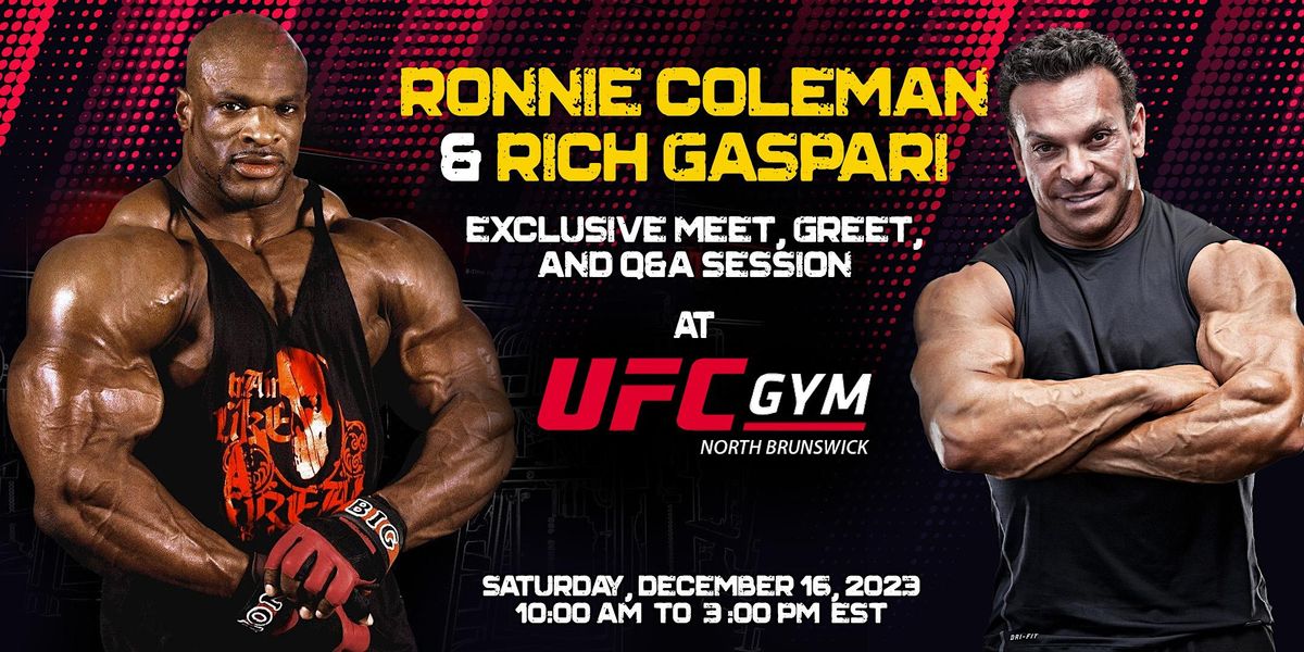 Ronnie Coleman & Rich Gaspari Live Exclusive Meet, Greet, and Q&A