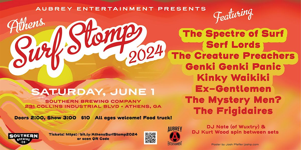 Athens Surf Stomp 2024 at Southern Brewing Company, Southern Brewing