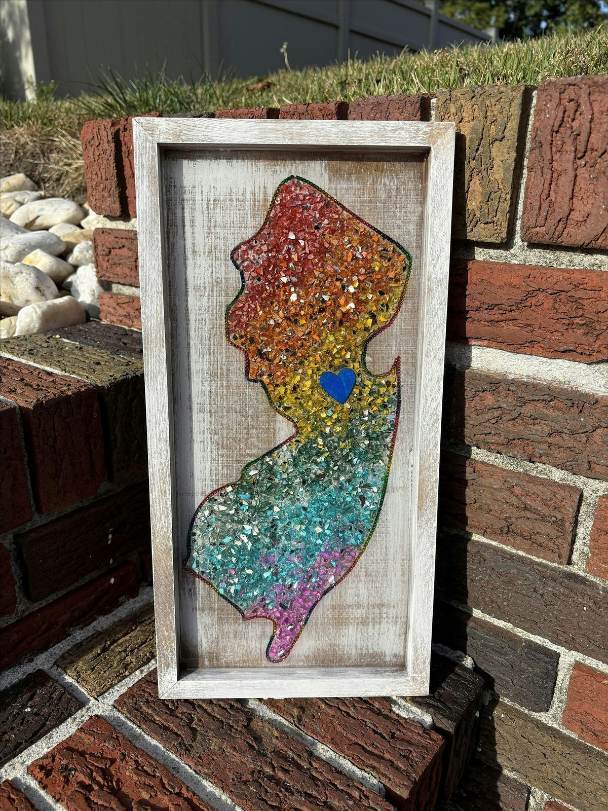 New Jersey Crushed Glass in Resin Workshop, 16 December | Event in Milltown | AllEvents