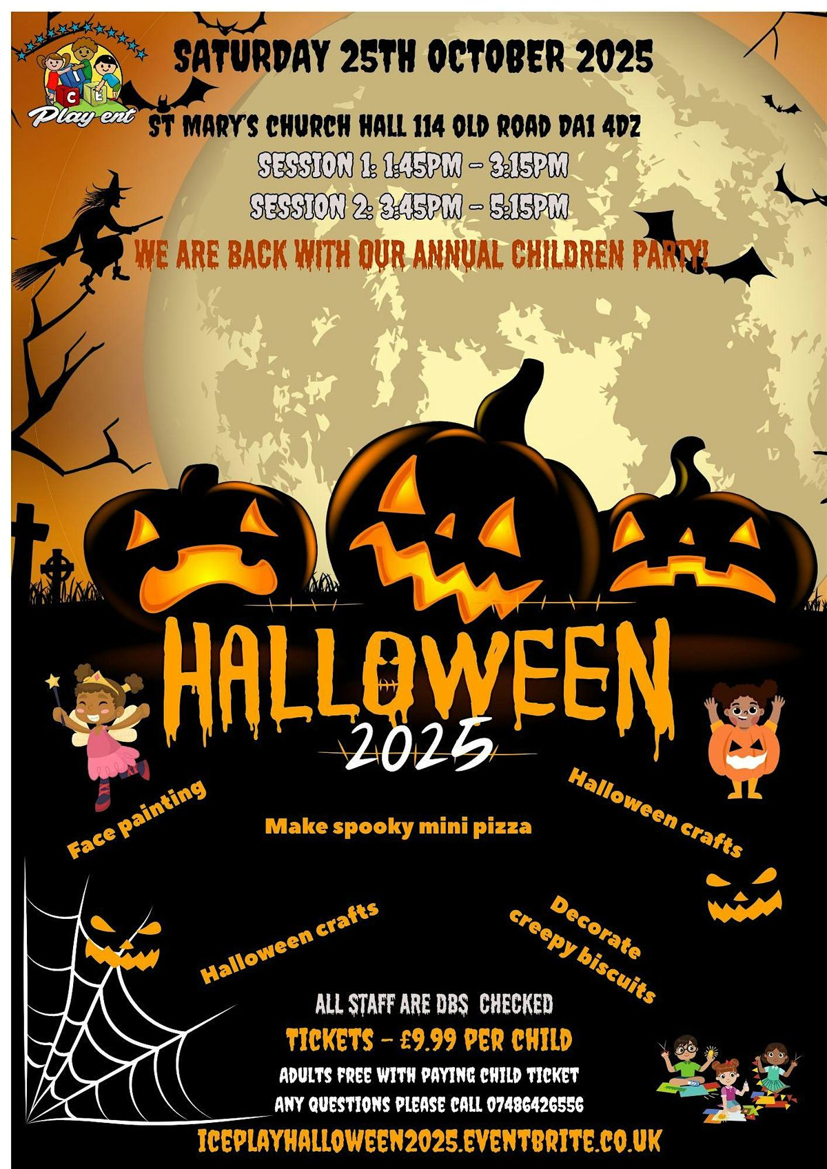 Ice Play ent Halloween Children's party, 25 October | Event in Dartford | AllEvents