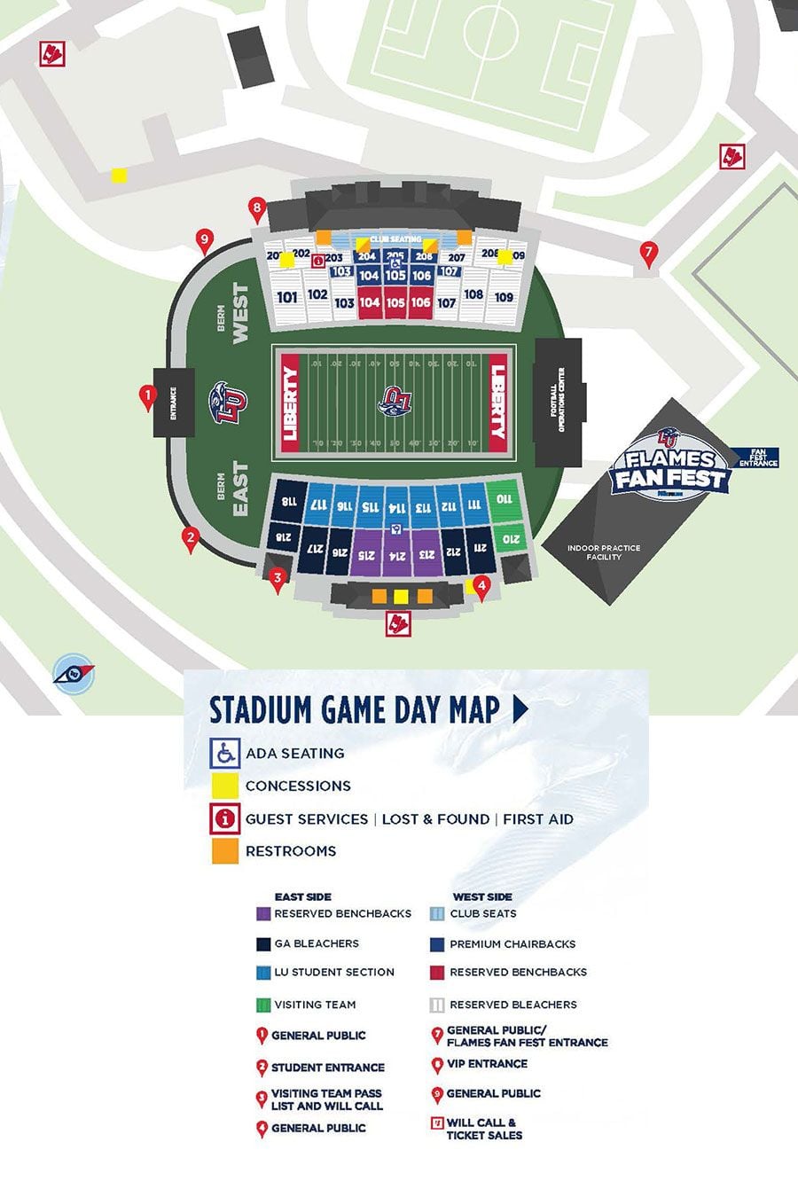 PARKING Liberty Flames vs. East Carolina Pirates, Williams Stadium