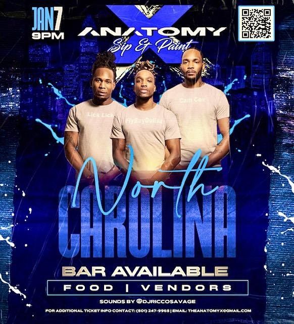 Charlotte Anatomy X Sip & Paint, Bloom Room Ballroom Venue Charlotte, 7