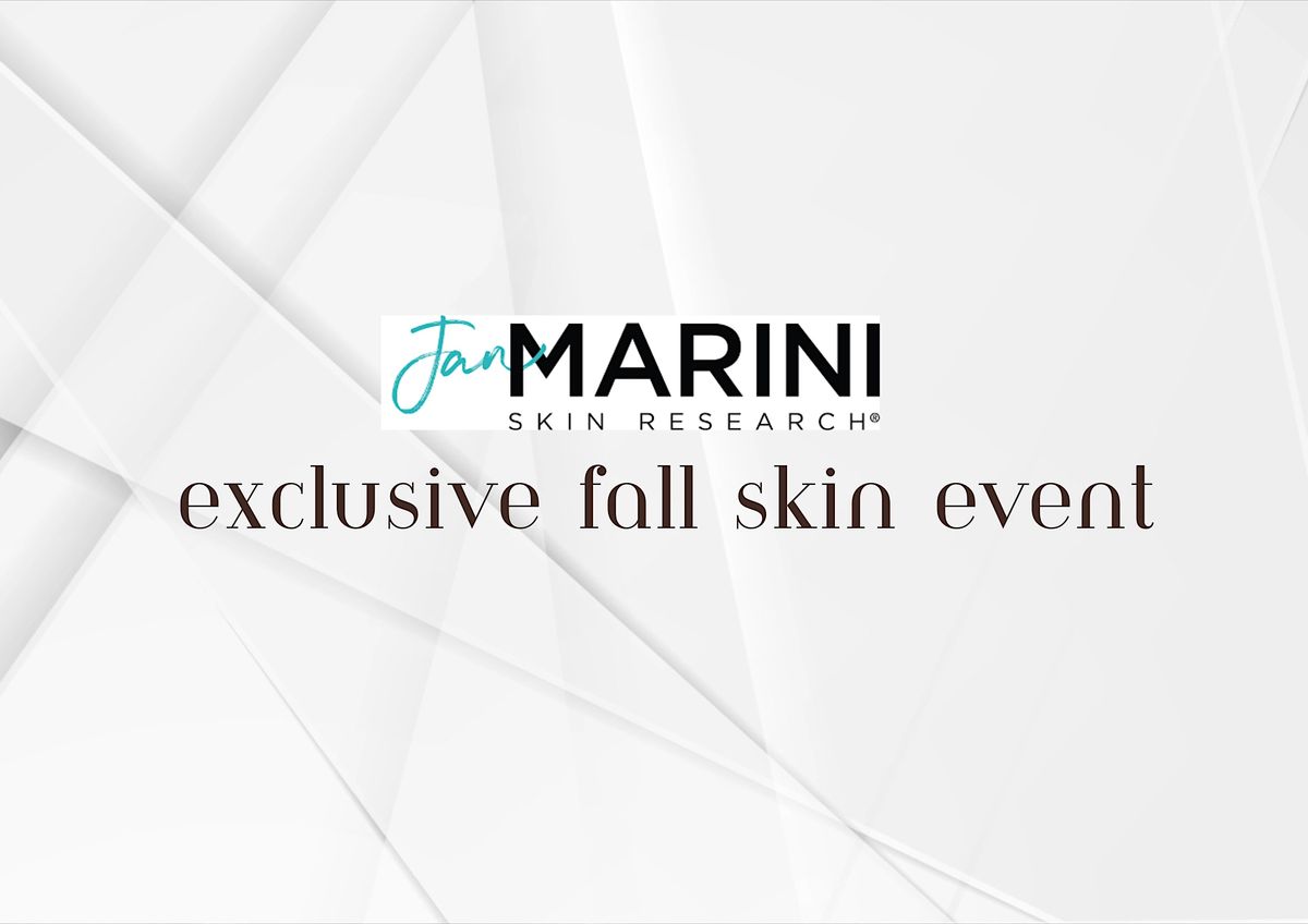 Our Exclusive Jan Marini Fall Skin Event, Massage Envy, Verdae