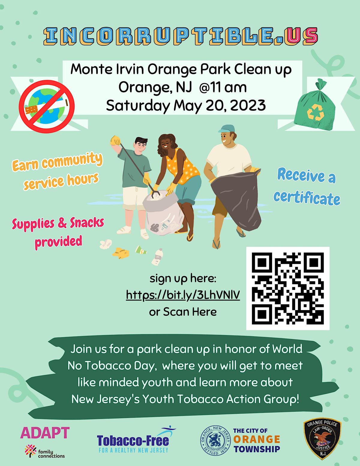 Monte Irvin Orange Park Clean Up Monte Irvin Orange Park City Of Monte Irvin Orange Park Clean Up Monte Irvin Orange Park City Of