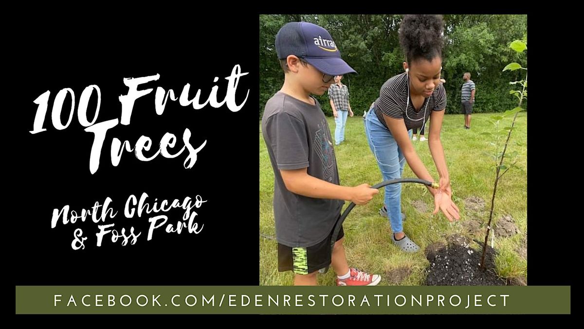 Tree Planting at Foss Park with Eden Restoration Project, Foss Park