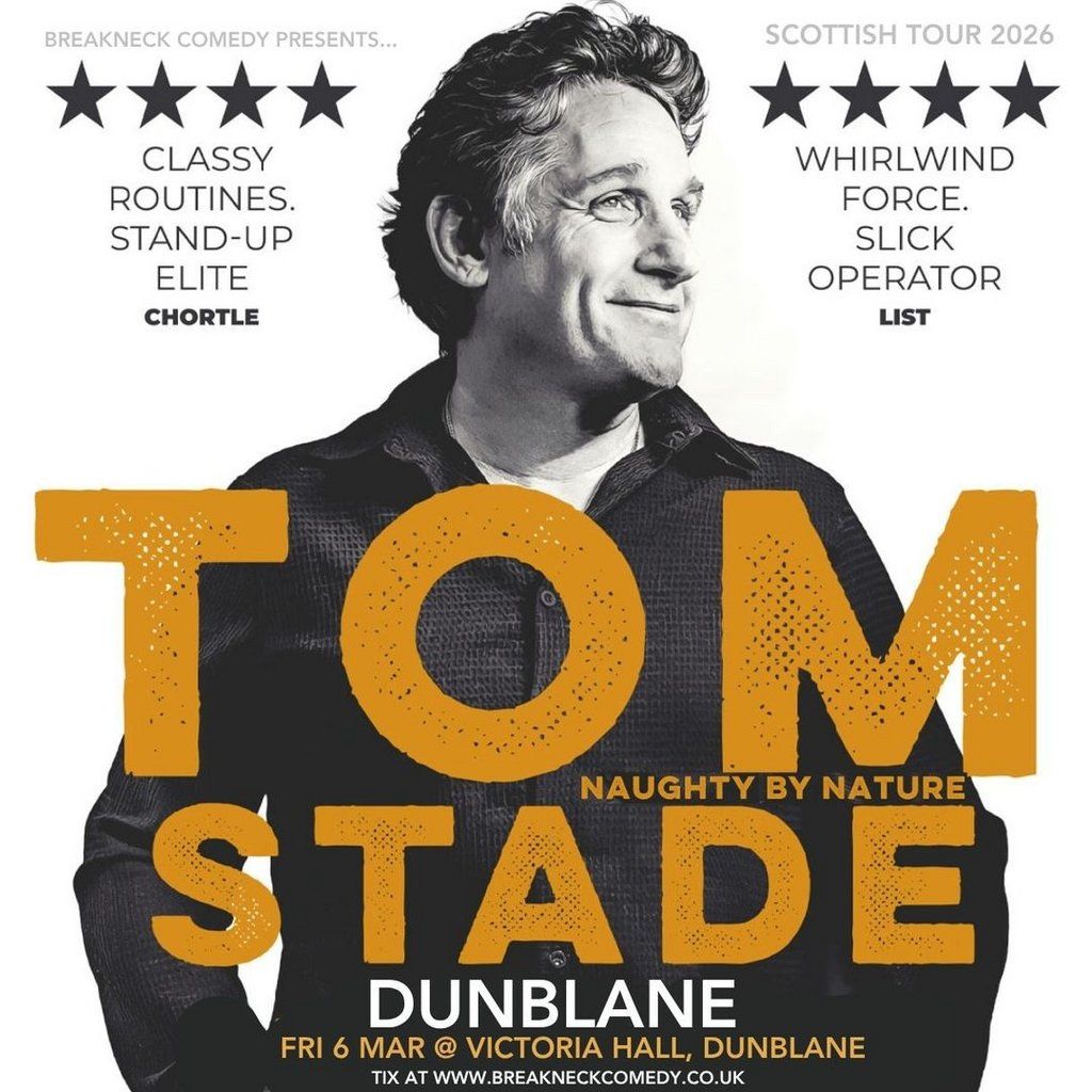 Tom Stade, 6 March | Event in Dunblane | AllEvents