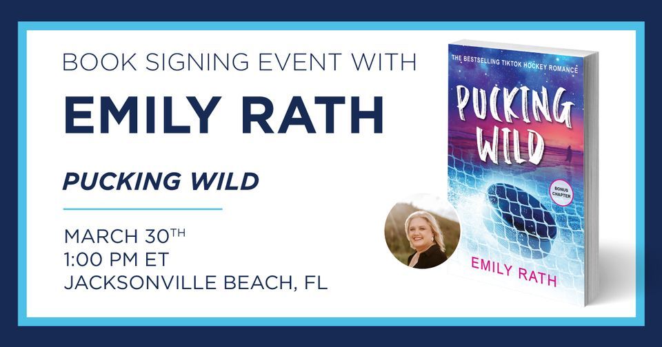 Emily Rath "Pucking Wild" Book Discussion & Signing Event, BooksA