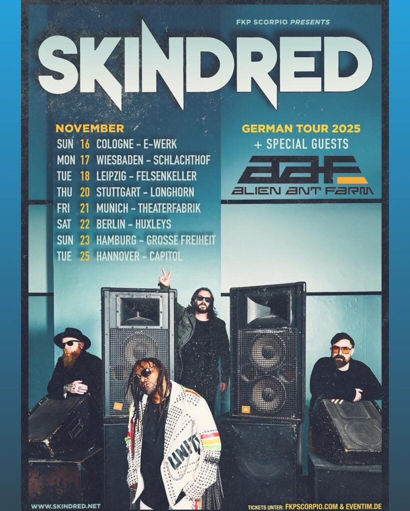 Skindred Berlin Tickets, 22 November | Event in Berlin | AllEvents