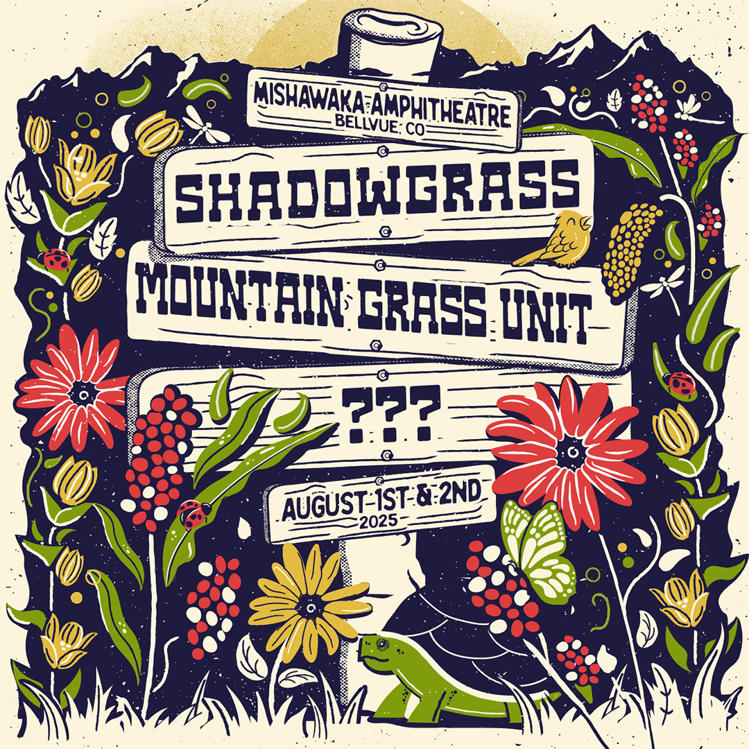 The Mountain Grass Unit and Shadowgrass at Mishawaka Amphitheatre, 1 August | Event in Bellvue | AllEvents