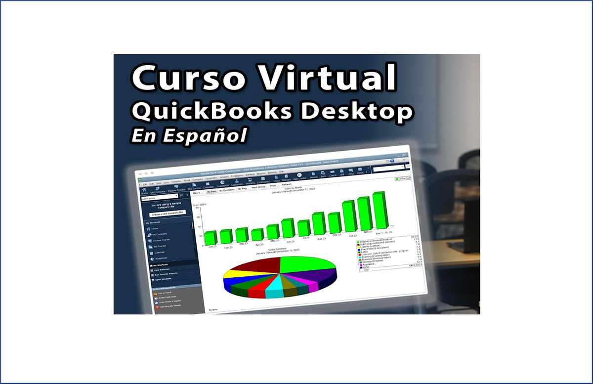 Curso Virtual de QuickBooks Desktop Noviembre 2022 por Quick Bookkeeping, November 9 to November