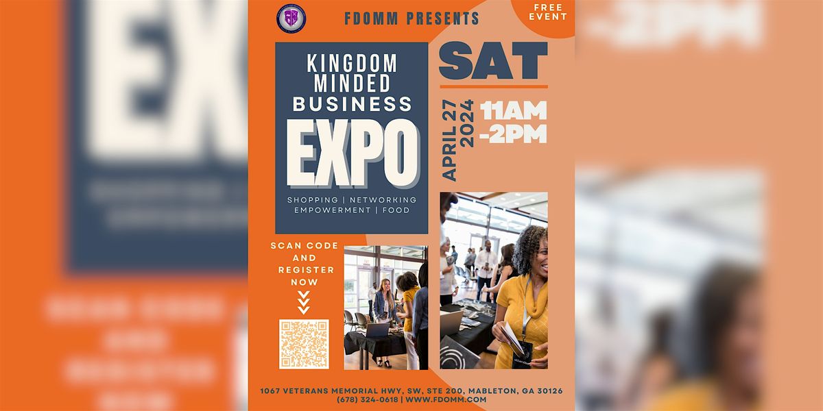Kingdom Minded Business EXPO 2024, 1067 Veterans Memorial Highway