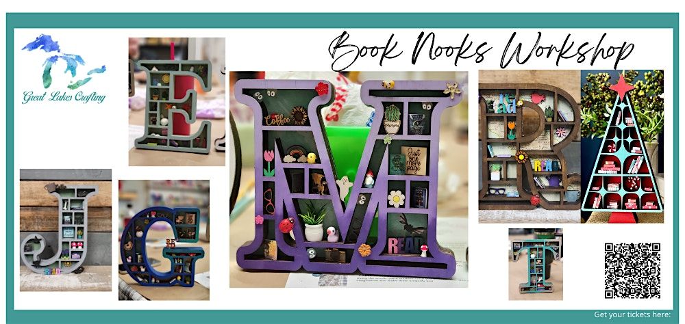 Midland  Book Nooks/Trinket Shelf  Workshop @ Uplift Creative, 28 January | Event in Midland | AllEvents