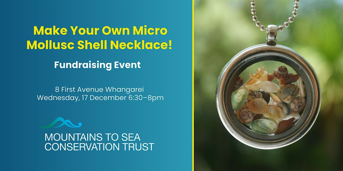 Fundraiser – Make Your Own Micro Mollusc Shell Necklace!, 17 December | Event in Whangārei | AllEvents