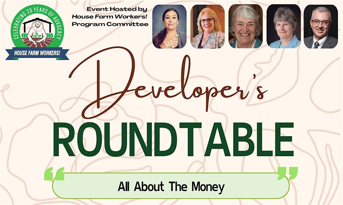 Developers Roundtable: All About The Money, 247 W Warner St, Ventura ...